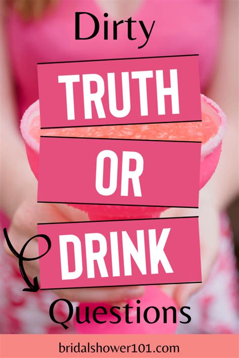 truth or drink questions dating